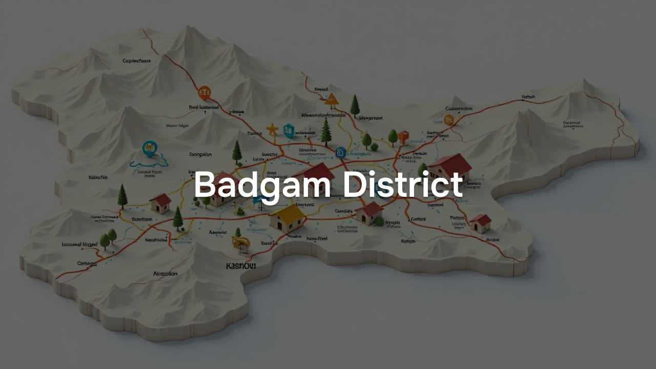 Village Amenities for Badgam District of Jammu Kashmir, 2011